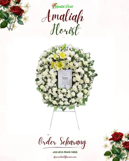 Krans Bunga Duka Cimarga